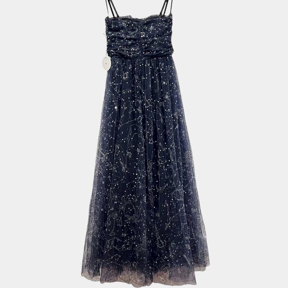 NWT NEW STAUD Bettina Zodiac Constellation Dress - Picture 6 of 8